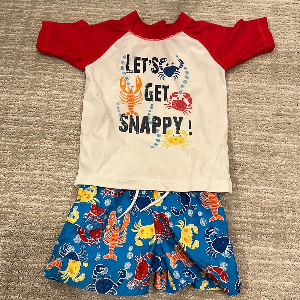 Boys 12m swim set